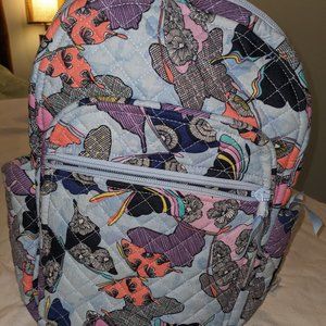 Vera Bradley Backpack Compact Butterfly Print